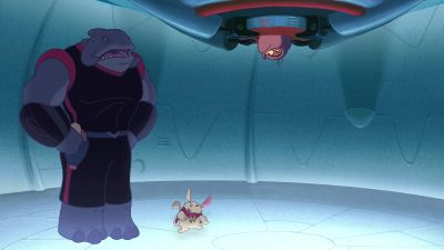 You with your four eyes and inexplicable accent - Stitch! The Movie