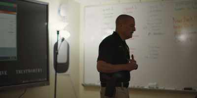 You won't be at the end
of this training, - Navajo Police: Class 57