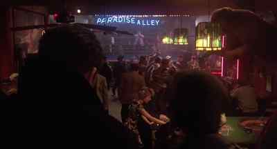 You won't find God in this joint! - Paradise Alley