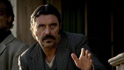 You would not want to be staring like that - Deadwood