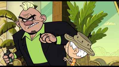You wouldn't want to bump into
the wrong guy on this island. - No Time to Spy: A Loud House Movie