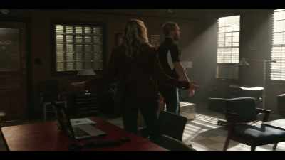 You write the scripts.
Have him lean in - Heels