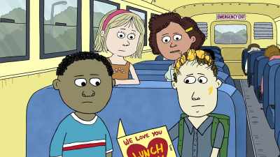 You wrote,
"Hey, ho, Lunch Lady--" - Ten Year Old Tom