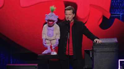 - You?
- Yes, me. For example: - Jeff Dunham:  I'm With Cupid