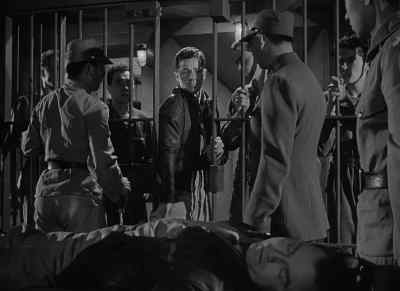You and you, take him in. - The Purple Heart