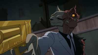 - You had your chance.
- My turn. - Batman vs Teenage Mutant Ninja Turtles
