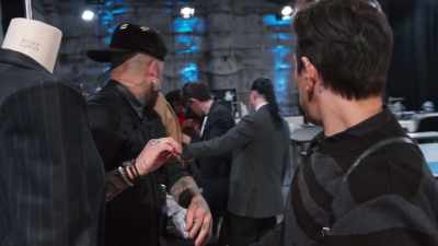 You had your face gashed open and-- - Next in Fashion