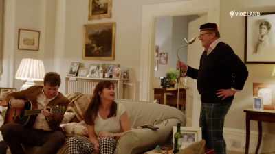 # You'd be dancing on the edge... # - Stacey Dooley Sleeps Over