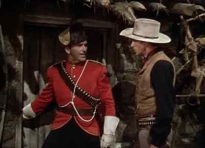You'd better get back
with the column. - North West Mounted Police