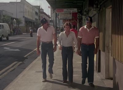 You'd better give up
on this payback routine. - Magnum, P.I.