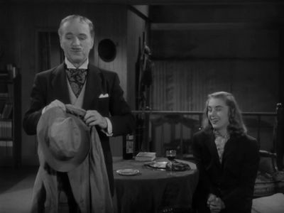 You'd better go before your philosophy corrupts me - Monsieur Verdoux