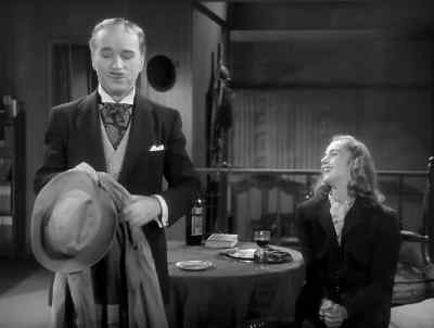 You'd better go before your philosophy corrupts me - Monsieur Verdoux