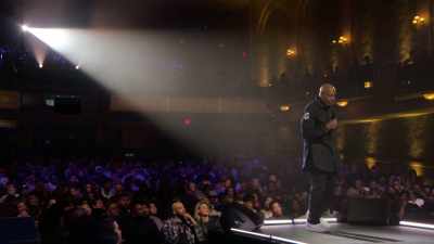 You'd have to be there to understand,
but, man, when that guy tackled me, - Dave Chappelle: The Dreamer