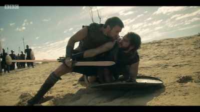 You'd kill me, would you, boy? - Troy: Fall of a City