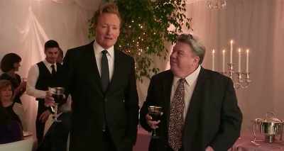 You'd think,
"No one even invited this guy." - Sandy Wexler