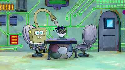 You'll be safe in here, Stars. - SpongeBob SquarePants Presents The Tidal Zone