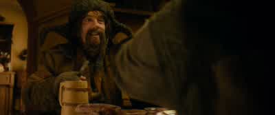 You'll blunt themBOFUR Ooh Do you hear that ladsHe sayswe'll blunt the knivesSINGING Blunt the knives bend the forksSmash the bottles and burn the corksChip the glasses and crack the platesThat's what Bilbo BagginsHates - The Hobbit: An Unexpected Journey