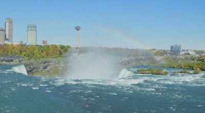 You'll board a catamaran
with open-deck, 360-degree view. - World's Most Scenic River Journeys