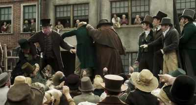 - You'll come with me!
- (SHOUTING) - Peterloo