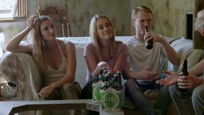 - You'll drink to anything.
- So, what's your point? - Death Camp
