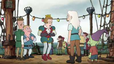 You'll get to know the crazy, fun me, - Disenchantment