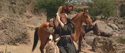 You'll have to stop that when
we get closer. Are you on? - Two Mules for Sister Sara