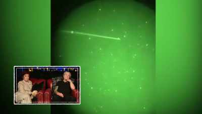 You'll hear her
talking to the UFO, - The Osbournes Want to Believe