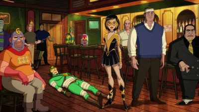 You'll never be able to
walk into a place like this, - Kite Man: Hell Yeah!