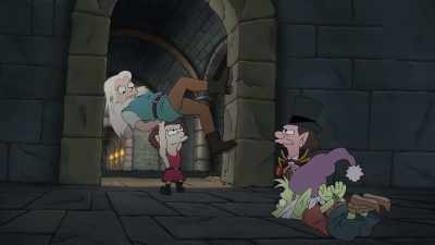You'll never get away with this,
you tiny little-- - Disenchantment