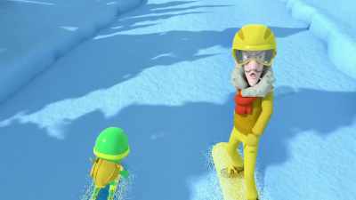 You'll pay for this, avalanche,
and I mean pay! - Rainbow Rangers