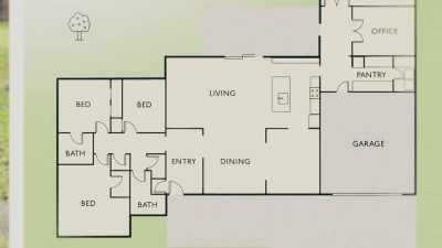 You'll then have
a dining room,
a living space - Why the Heck Did I Buy This House?
