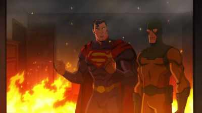 You'll what, put a fist
through my chest? - Injustice