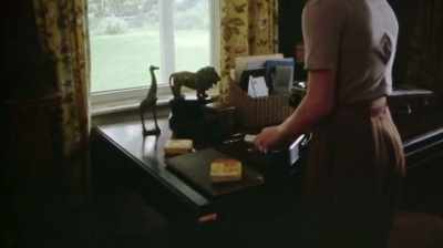 Young Anne: "Mr. Matthew has a
professional type movie camera - The Woman Who Loves Giraffes