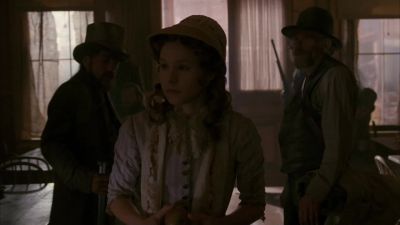 Young lady, thank Christ. - Deadwood