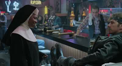 Young man, take your foot down off that stool. - Sister Act