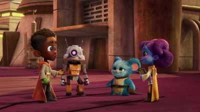 [younglings grunting] - Star Wars: Young Jedi Adventures