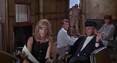 Your anti-sonic device? - Modesty Blaise