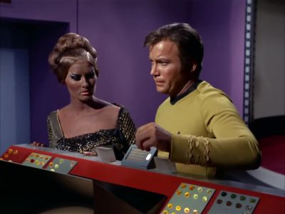 Your automatic setting
is laid in, Captain. - Star Trek