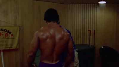 Your back was out of sight. - Pumping Iron