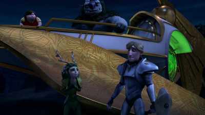 Your beautiful school home was crushed. - Wizards: Tales of Arcadia