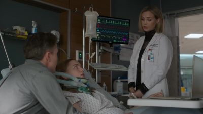 Your blood pressure
looks good. - The Good Doctor
