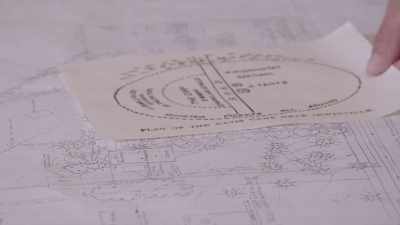 -Your blueprints show it
straight as well. -JOHN: Mm-hmm. - The Curse of Civil War Gold