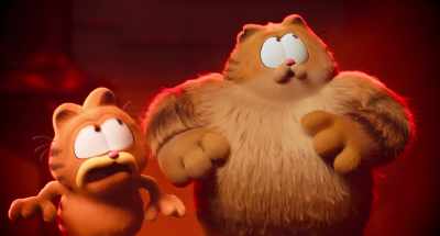 ...your break ends
in five minutes. - The Garfield Movie