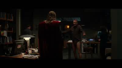 Your brother's not coming is heLoki 1s deadOh thank godI meant I'm so sorry - Thor: The Dark World