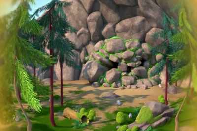 Your cave!
They sealed it shut with Slinkwing goo. - Dragons: Rescue Riders