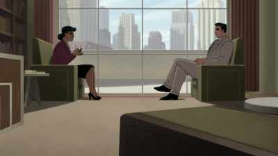 Your court ordered sessions are over, - Batman: Caped Crusader