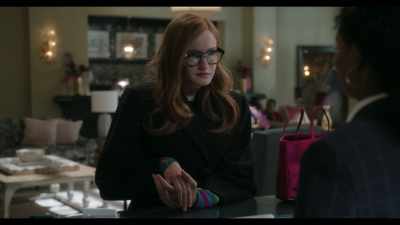 Your credit card. It's management. On me. - Inventing Anna