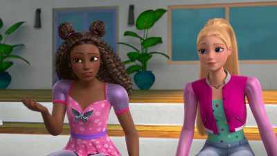 Your dad was pretty clear
she can't stay here, - Barbie: A Touch of Magic