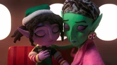 Your dad was sweet,
just like you, - Santa Inc.