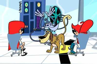 Your dad's playing a video game
with the Mega-Controller, - Johnny Test
